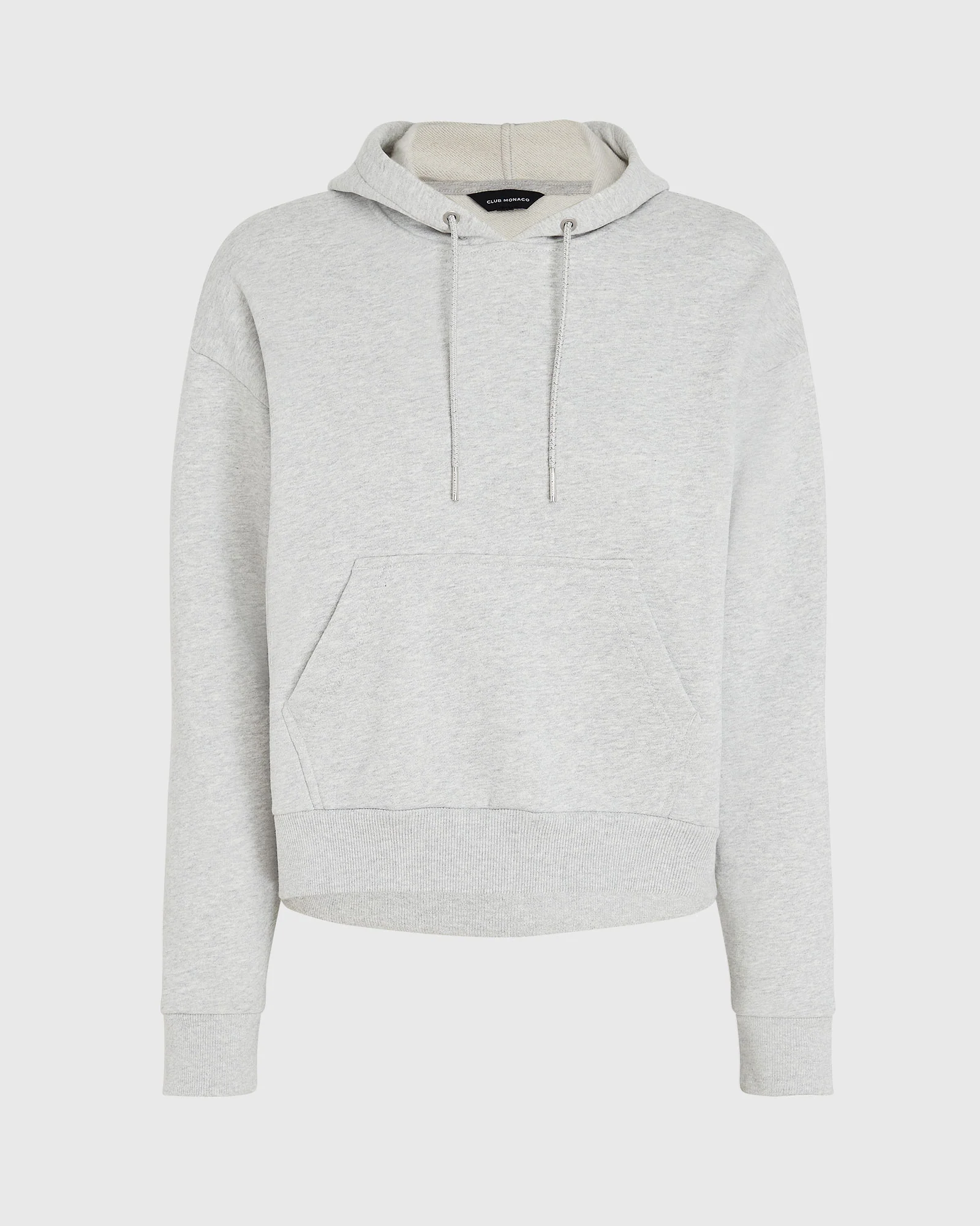 Classic Cropped Cotton Hoodie - Image 5