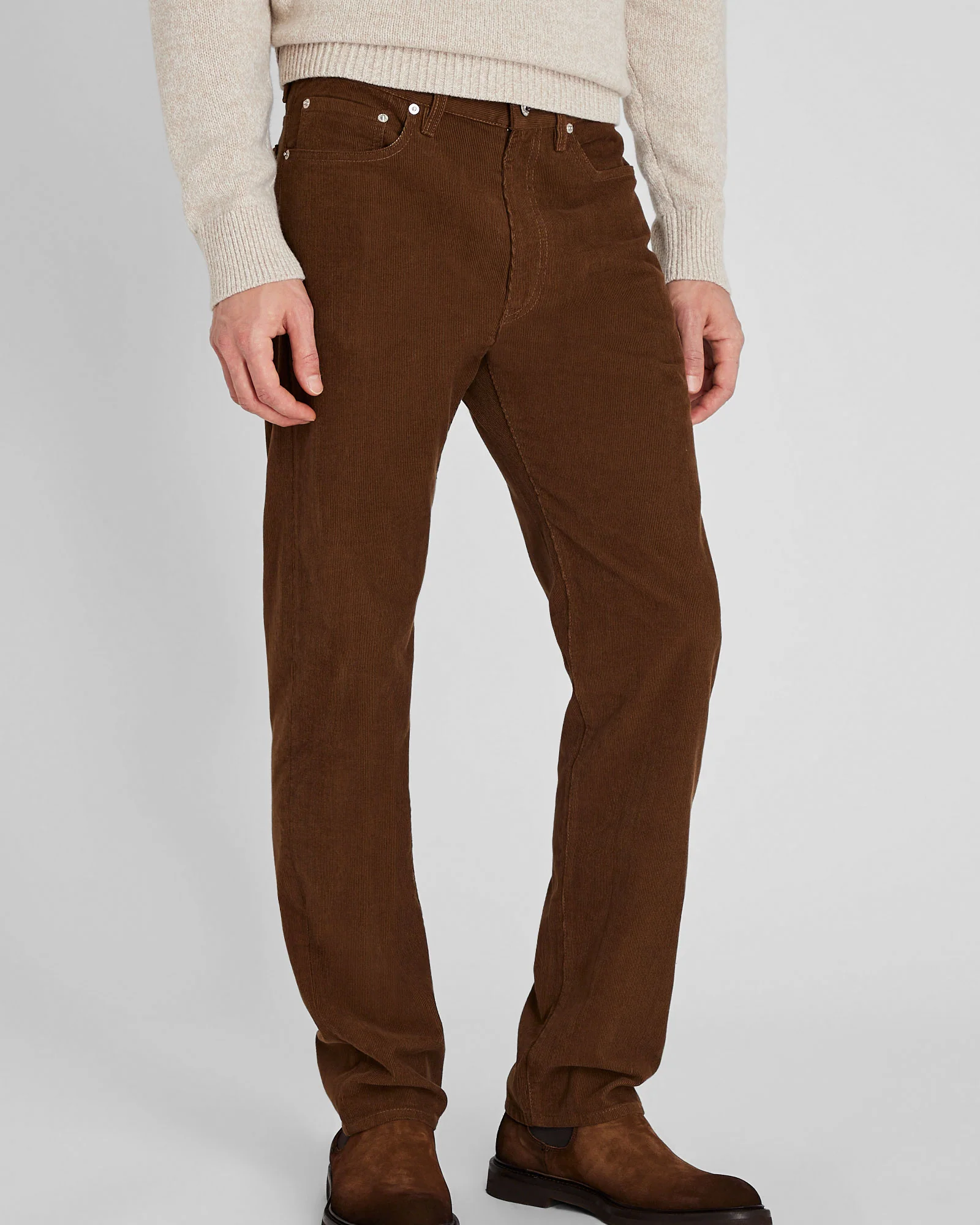 Corduroy 5-Pocket Straight Pant - Image 3