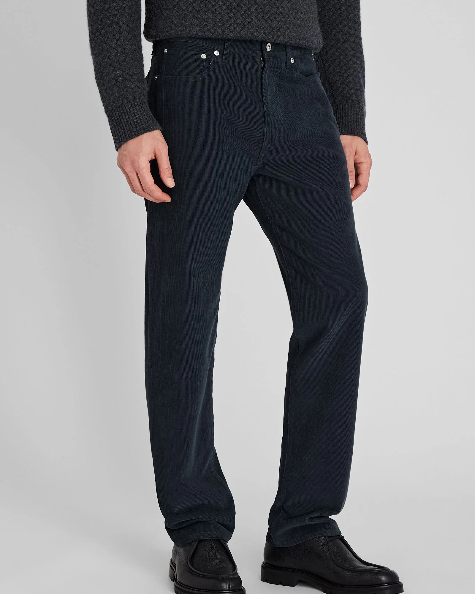 Corduroy 5-Pocket Straight Pant - Image 3