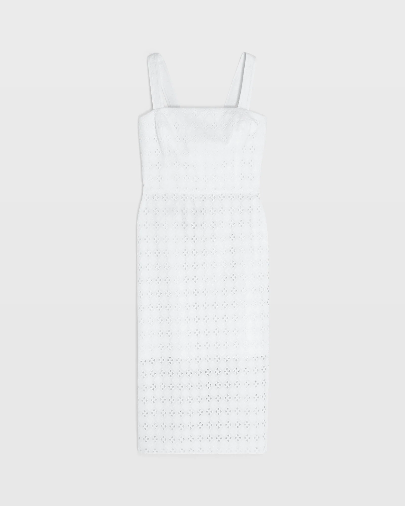 Eyelet Midi Dress - Image 5