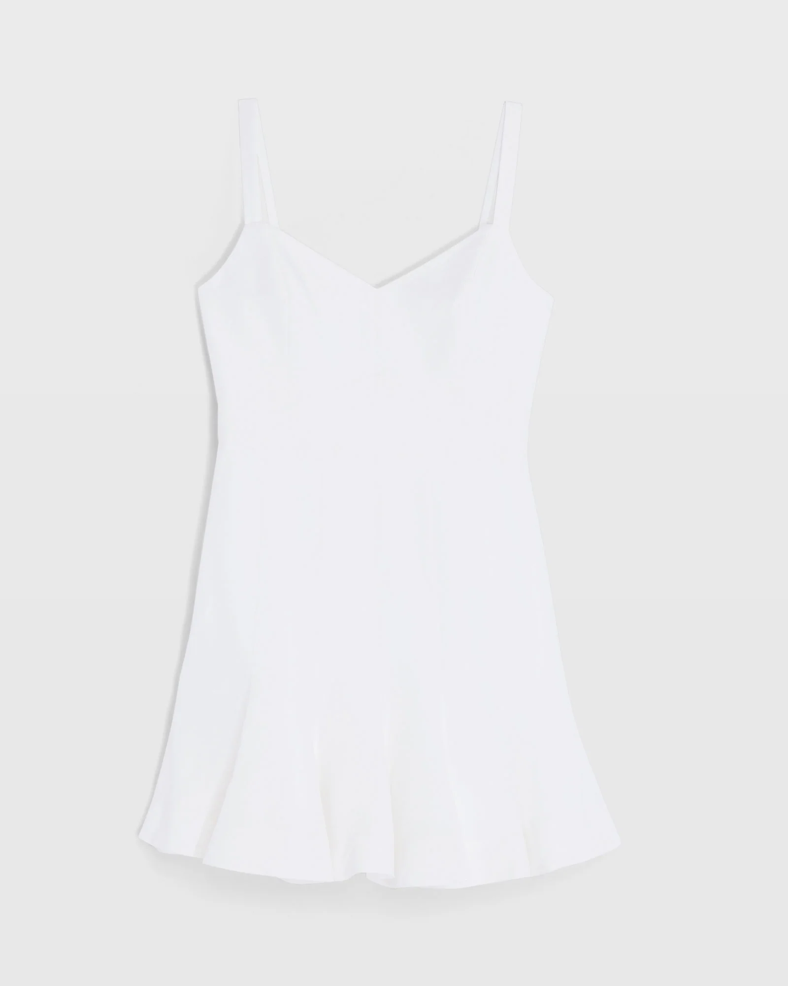 Fluted Hem Mini Dress - Image 5