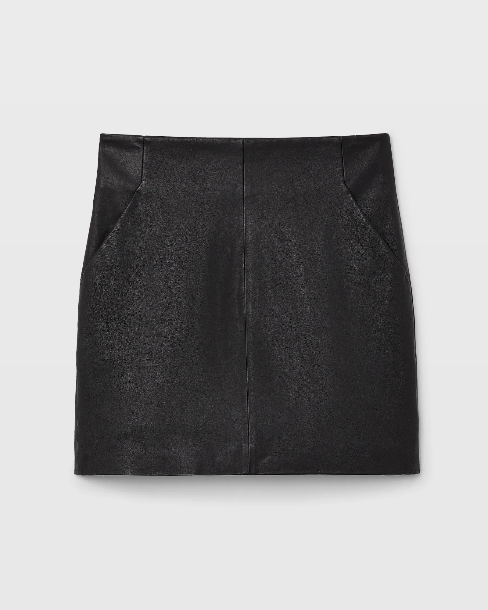 Leather Mini Skirt - Image 4
