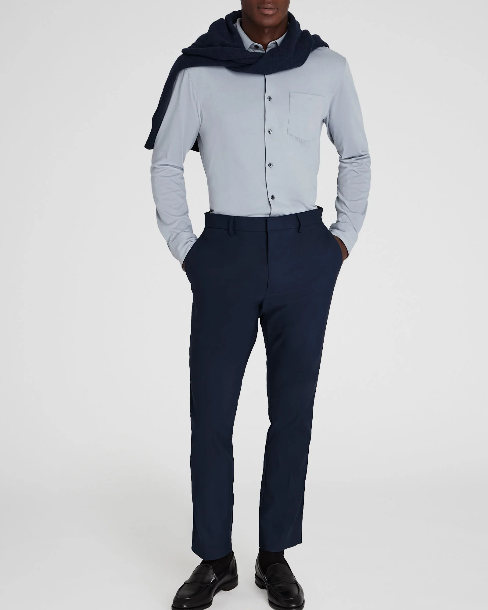 Long-Sleeve Knit Shirt - Image 4