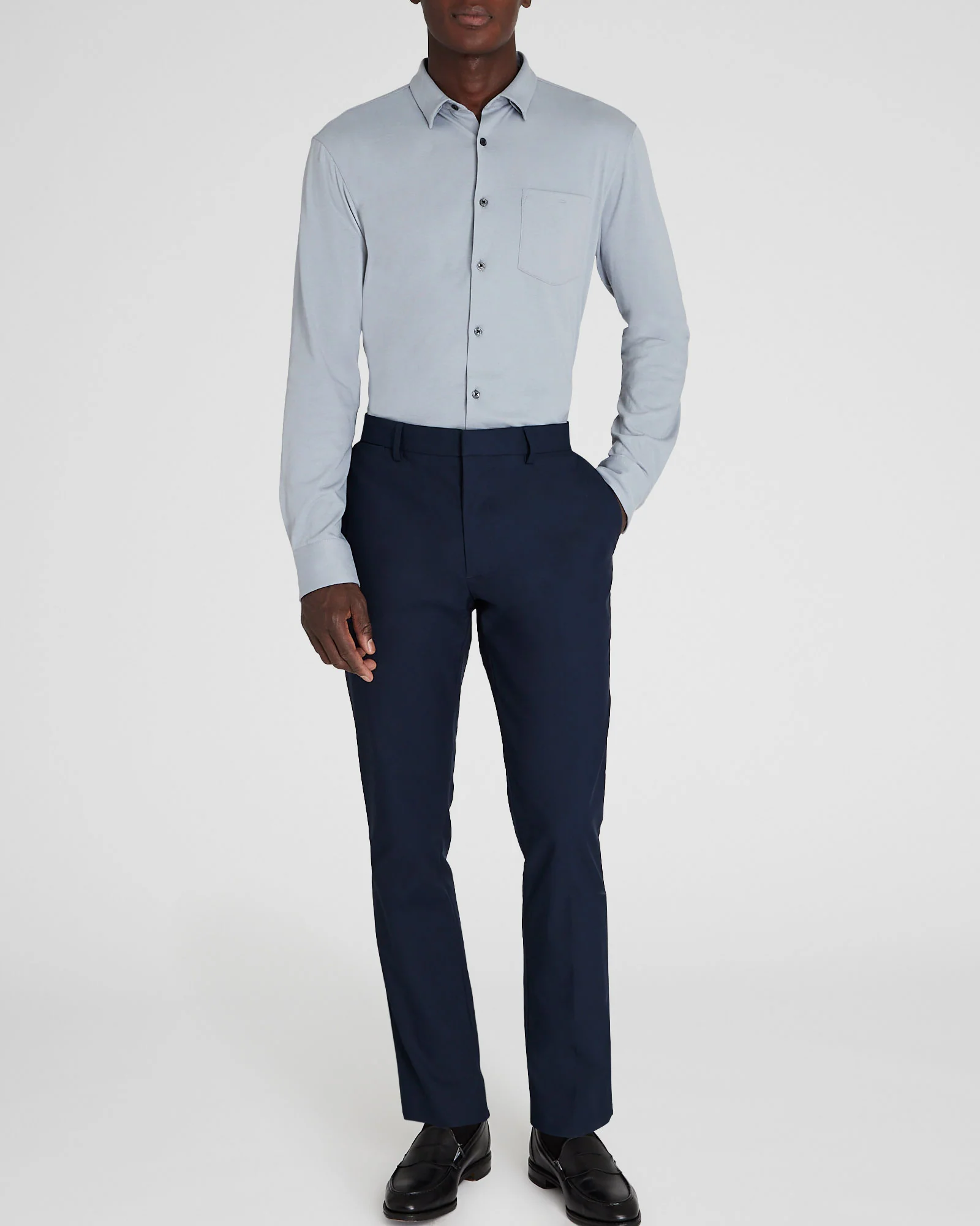 Long-Sleeve Knit Shirt - Image 6