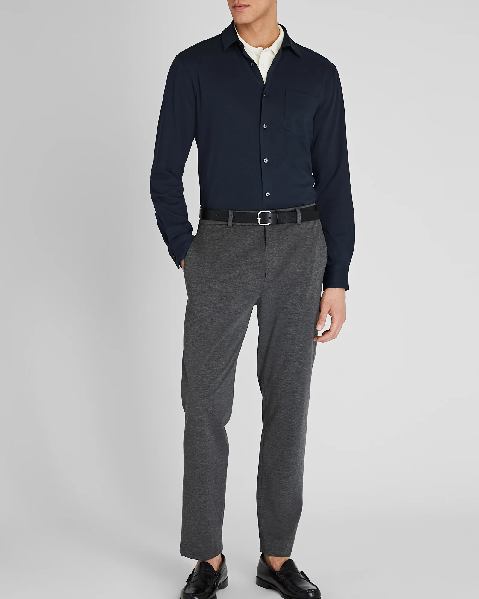 Long-Sleeve Knit Shirt - Image 4