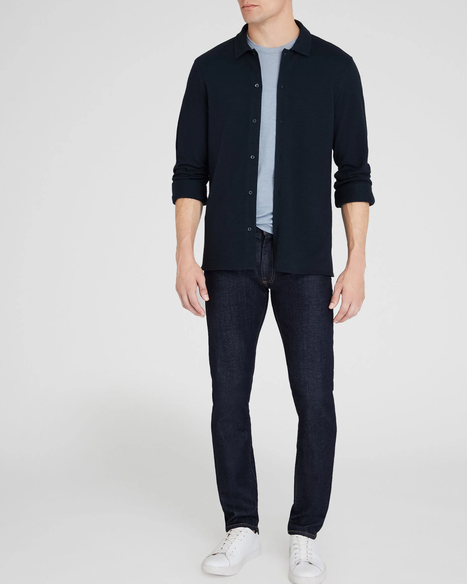 Relaxed Waffle Knit Shirt - Image 4