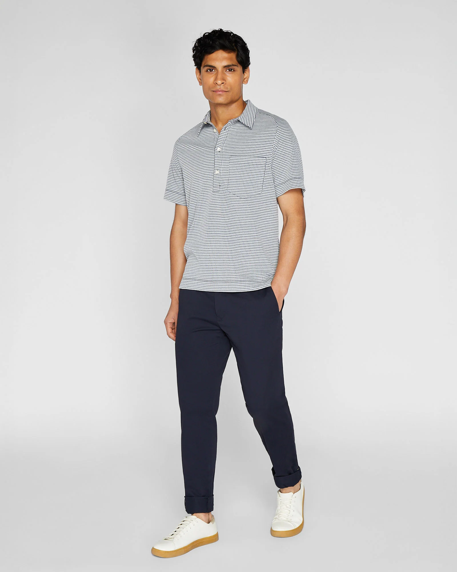 Seersucker Knit Popover - Image 4