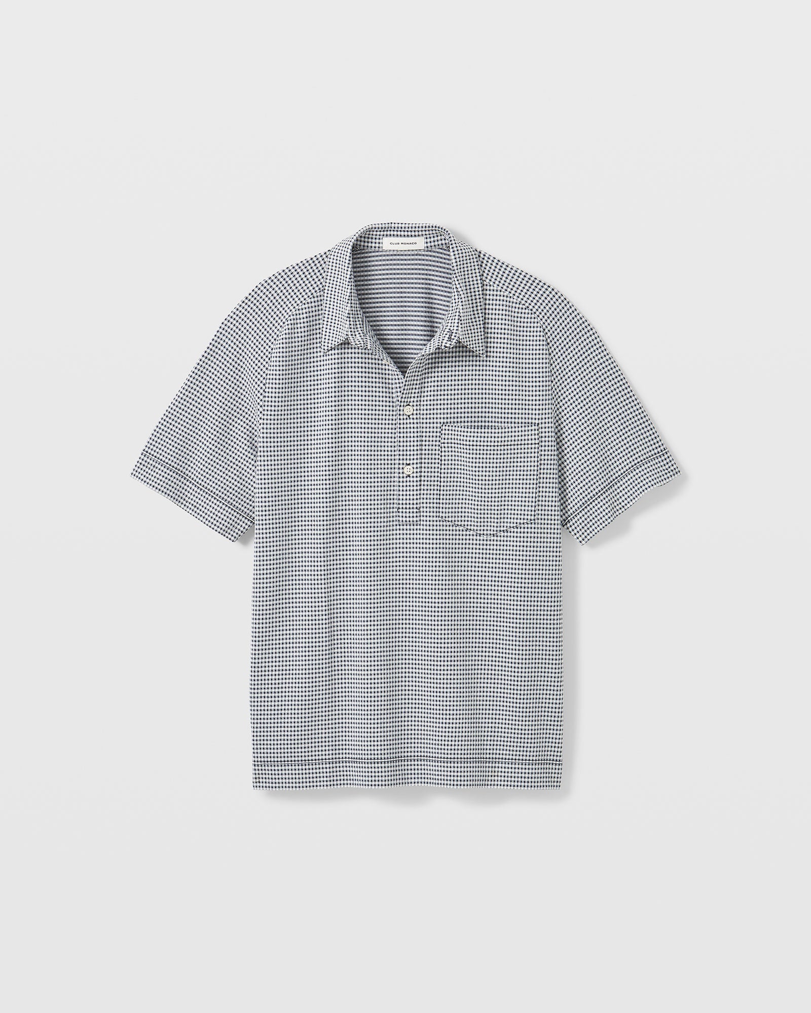 Seersucker Knit Popover - Image 5