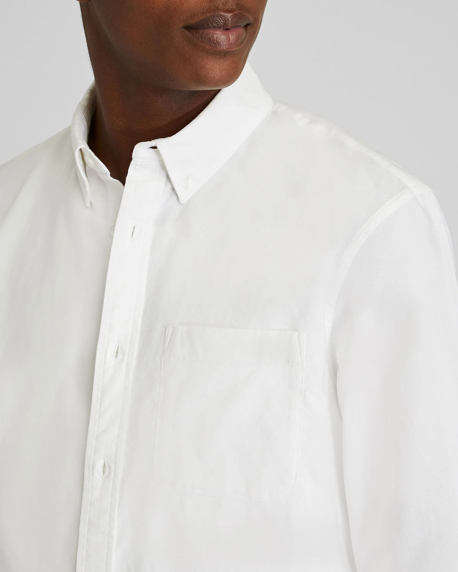 Slim Lightweight Oxford Shirt - Image 4