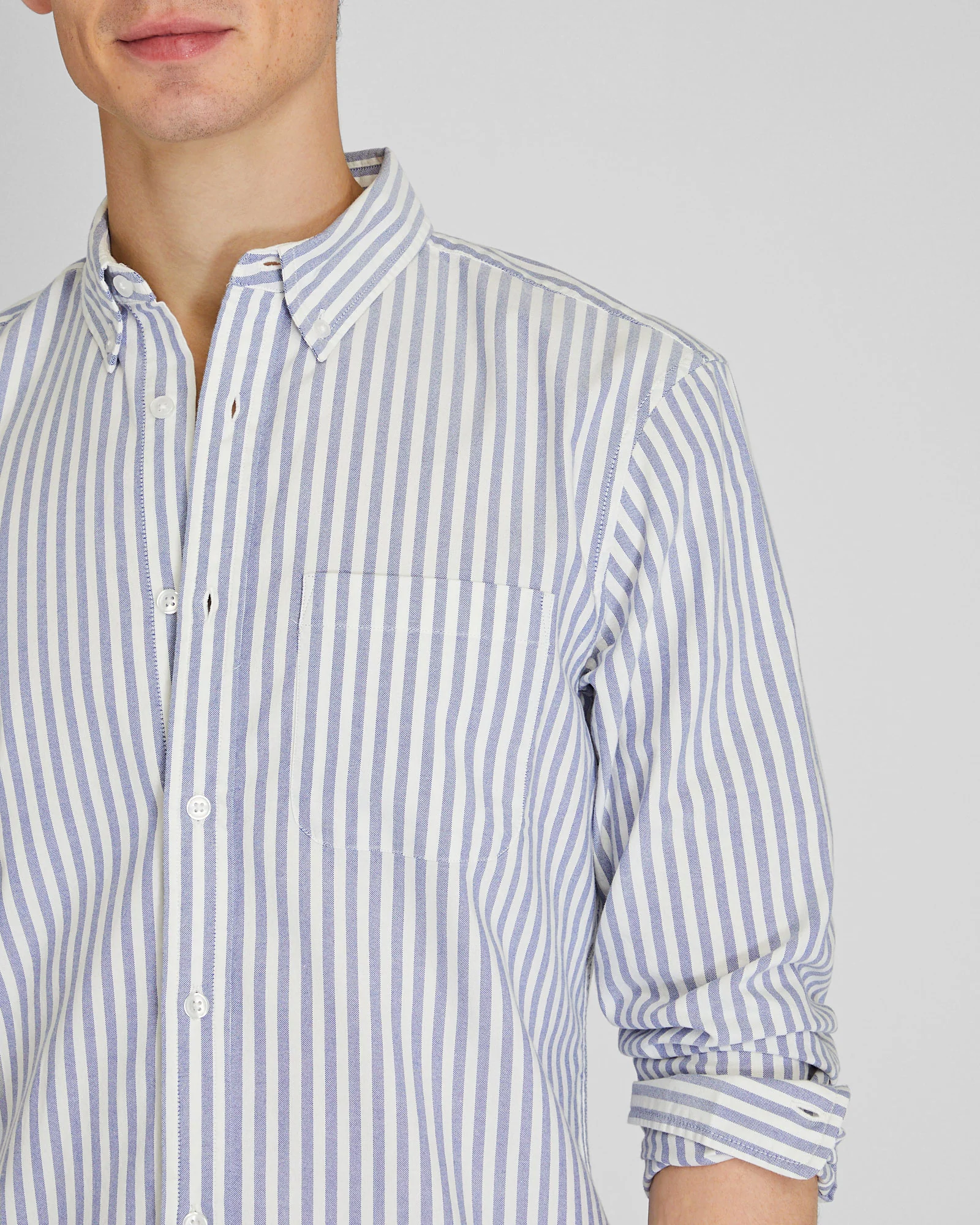 Slim Lightweight Oxford Shirt - Image 4