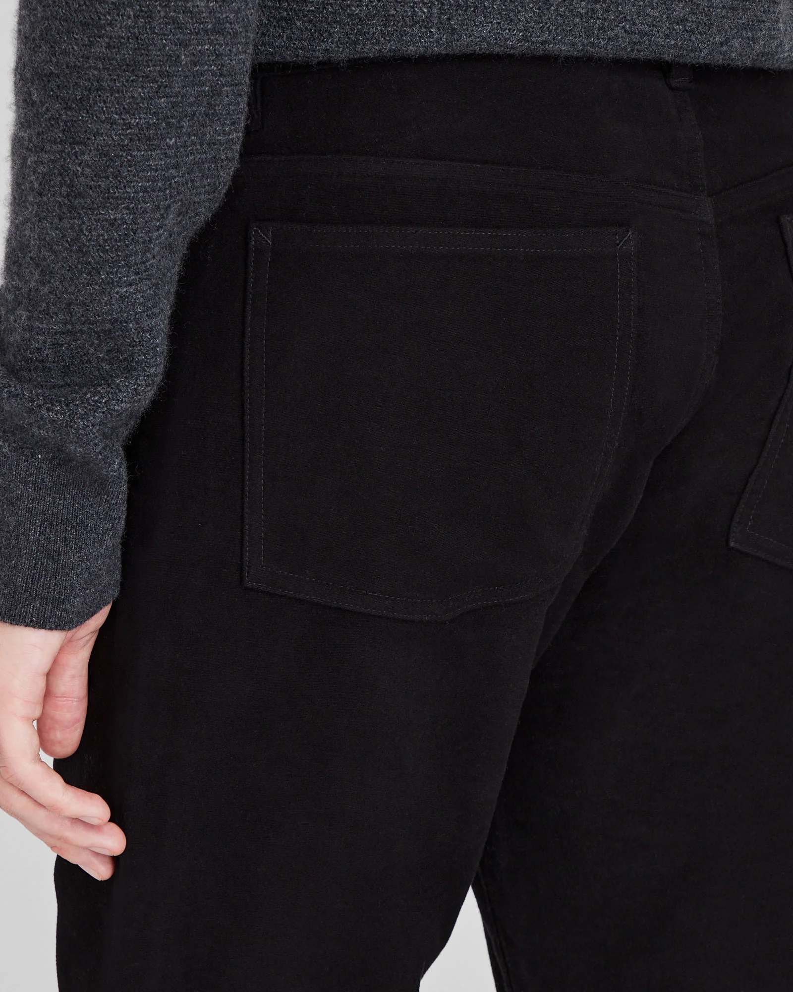 Straight Fit Moleskin Pant - Image 3