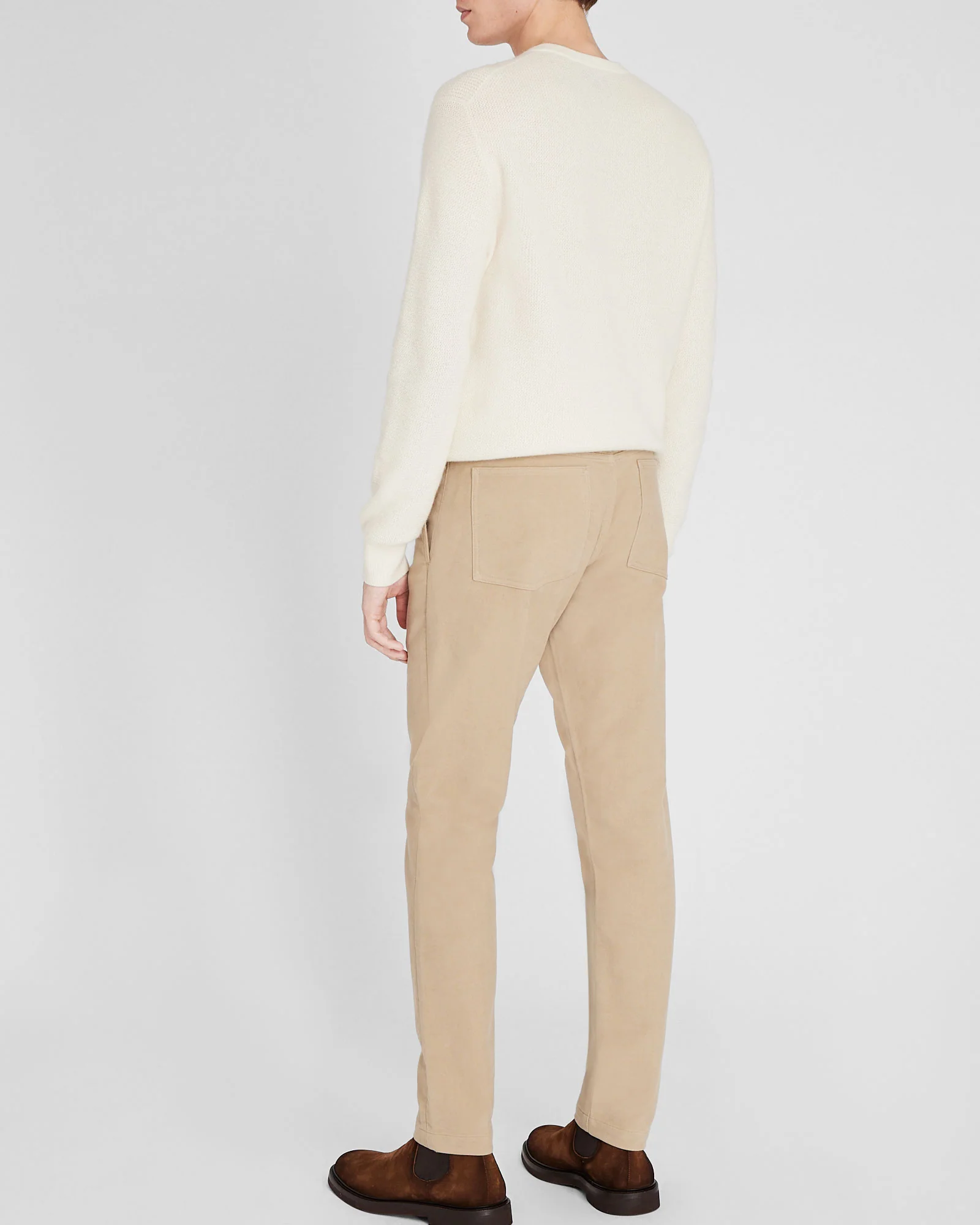 Straight Fit Moleskin Pant - Image 4